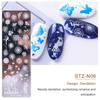 Plate Tool Art Plate Stamp Stamping Snowflake Christmas Nail Gel Print Nail Stamping Templates