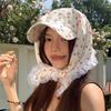 French Pastoral Style Headscarf Caps Sweet Lace Baseball Cap Fashion Sun Hats  Summer