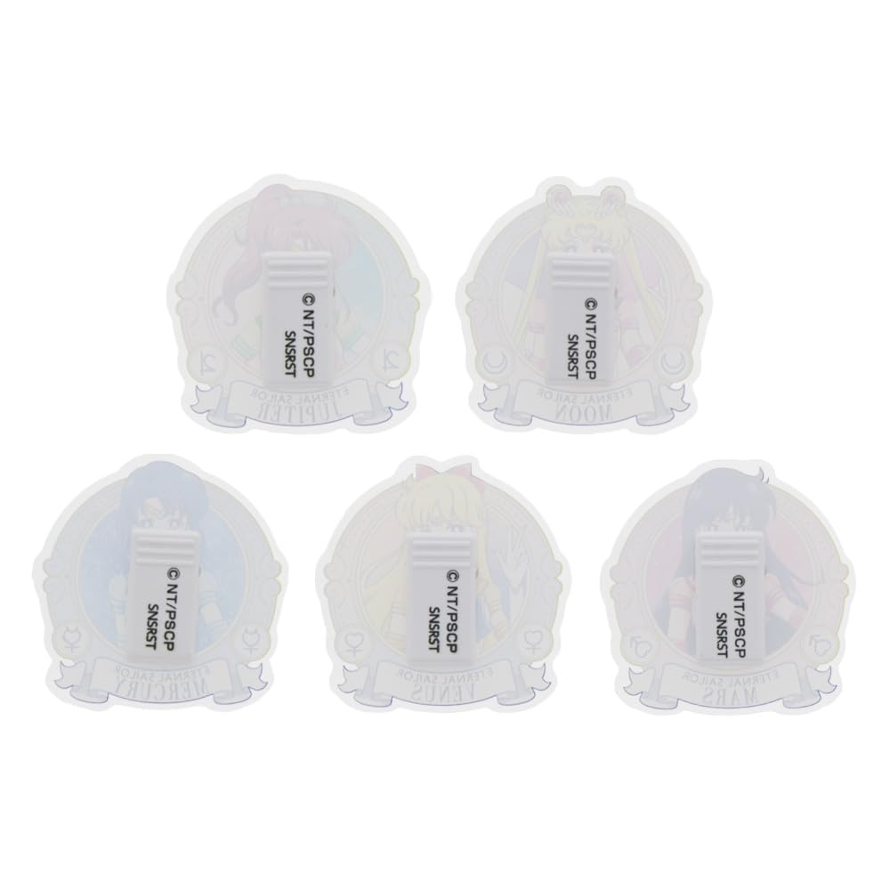 Канцелярские товары Sunstar Sailor Moon Клип Акриловый зажим Фильм Sailor Moon Cosmos A S3623432 Набор, Версия с рисунком,