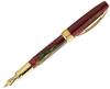 Visconti Van Gogh Plum Garden Red GT Fountain Medium Pen, Nib, KP12-23-FPM