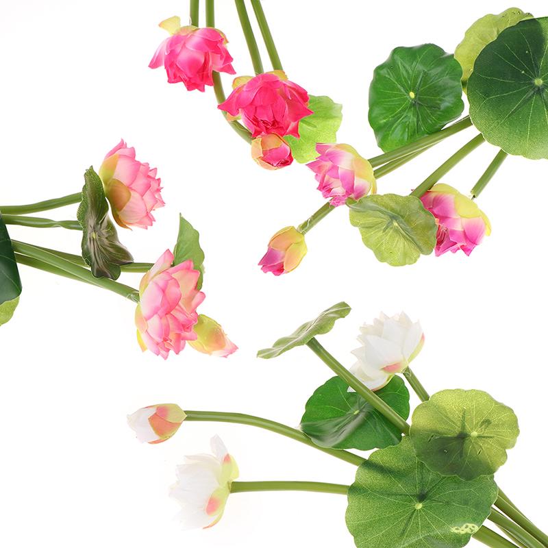 Home Decoration Pond Fish Tank Swing Personal Plastic Lotus