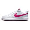 Court Borough Low 2 GS Pure Platinum Pink Prime Kids Sneakers White Sangria BQ5448-015