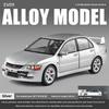Симуляция 1/24 Масштаб Mitsubishi EV09 Уличная Версия Сплав Модель Автомобиля Коллекция Украшение Игрушечный Транспорт Детский Мальчик Подарок Миниатюрный
