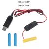 4,5 В USB-адаптер вместо 3 батареек LR03 с переключателями