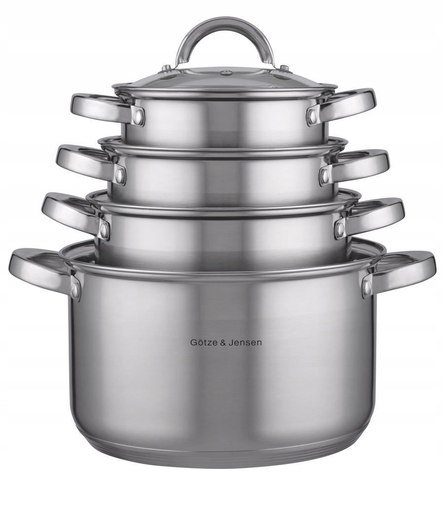 Götze & Jensen Cs300 Colorado Inox Pot Set (10 Pieces) 1 Pc