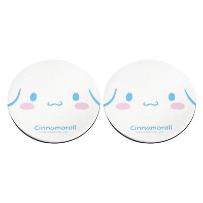 SEIWA Sanrio Car Supplies Подставка для напитков Подставка для напитков Cinnamoroll Коврик для напитков IMP262 Впитывающий воду Мягкий Быстросохнущий автомобиль 2 шт. Милый стильный персонаж HELLO