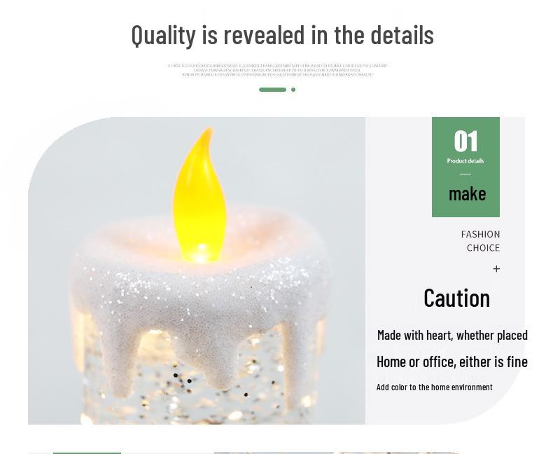 Музыкальная Рождественская Хрустальная Свеча Декорация для Детского Дня Рождения и Праздничных Подарков