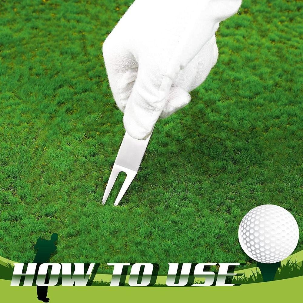 Bent Golf Pitch Fork Fixing Golf Green Fork Golf Accessories   Golf Repair Course Grass