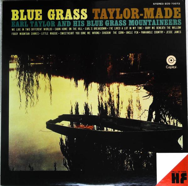 Виниловая пластинка EARL TAYLOR HIS BLUE GRASS MOUNTAI Blue Grass Taylormade ECS70072PROMO CAPITOL Япония КантриФолк Б/у