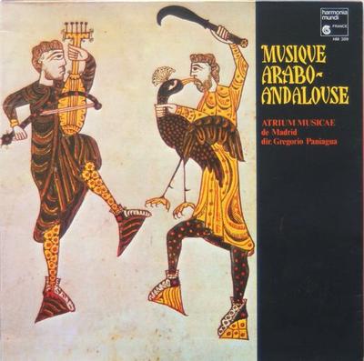 Виниловая пластинка ГРЕГОРИО ПАНИАГУА, ATRIUM MUSICAE D - Арабо-Андалузская музыка HM389 Harmonia Mundi Франция Классическая Б/У