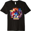 Премиум-футболка Sonic The Hedgehog Герои и Злодеи Эпический Портрет