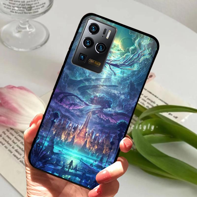 For ZTE Axon 30 Ultra Phone Case Axon30 Animals TPU Silicone Soft Funda Back Cover For ZTE Axon 30 Pro 30s Protector Cases Coque