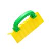 Инструменты для полировки стен Полировальная машина ABS Ручная шлифовальная машина Угловой шпатель с ручкой Инструмент для углов гипсокартона для стен, Желтый