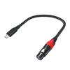 1/2/3M Type C Male на XLR Female Микрофонный Студийный Аудио Кабель USB C на XLR Микрофонный Аудио Кабель для Устройств Samsung Huawei с USB Type C