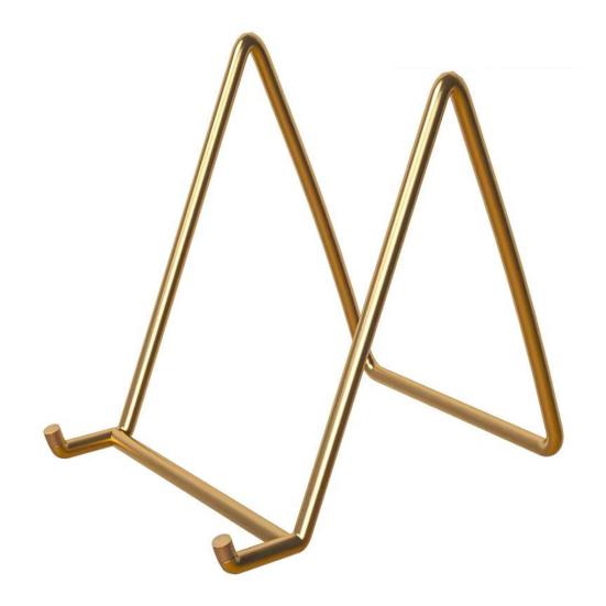 Подставка для дисплея из углеродистой стали Металлический каркас Тарелки Книга Картины Настольный держатель Настольная стойка-органайзер