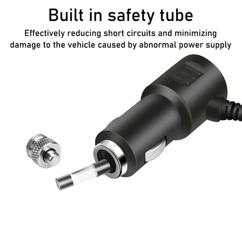 Car Charger Multiple Ports 1 To 4 Car Adapter With PD 30W/QC3.0 Fast Charging High-Speed Car Charging Station Vehicle Charging