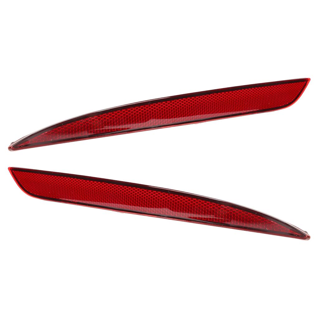 Красные отражатели бампера Задний отражатель бампера Красная линза Автомобильный задний отражатель Замена для с 2017 по 2025