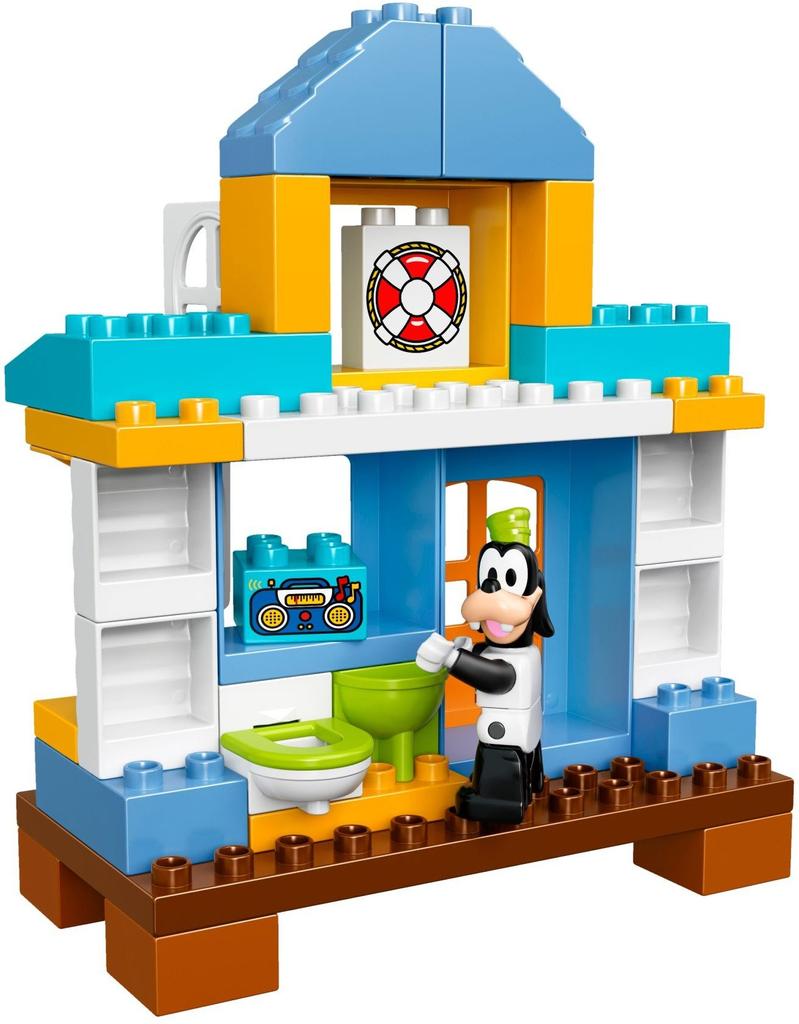 LEGO Duplo Disney Микки Друзья Пляжный домик 10827 и