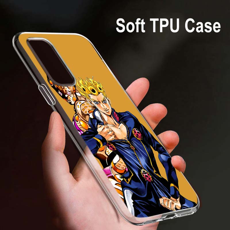 Jojo's Bizarre Adventure Jojo для OPPO Reno7 SE 6 5 ZF 4G 5G Find X2 X3 Neo Lite Pro Plus прозрачный мягкий чехол для телефона