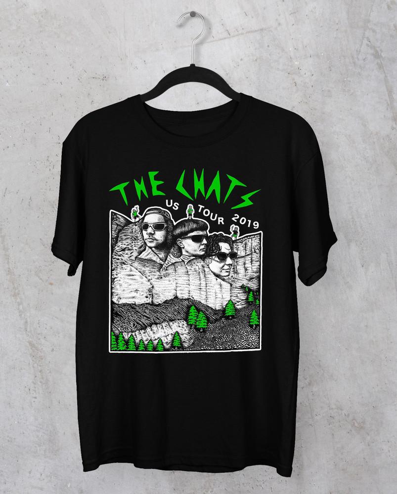 HOT NEW The Chats US tour T-shirt Black Unisex Cotton all sizes S-5Xl Unisex T-Shirt