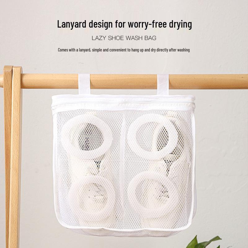 Washing Machine Shoe Protection Bag - Anti-Deformation Mesh for Wash & Dry