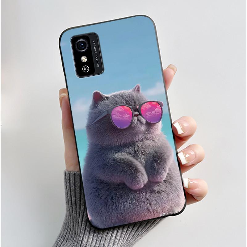 Для ZTE Blade L9 Чехол Роскошный Милый Крутой Мальчиков Девочек Силиконовый Мягкий Задний Чехол Для ZTE BladeL9 Blade L9 Чехол для Телефона ТПУ Черный Fundas