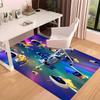 Astro Bot Printed Absorbent Washable Carpet, Non-Slip Bathroom Mats, Kitchen Rugs, Yoga Mat,Living Room Entrance, Camping Picnic Rugs