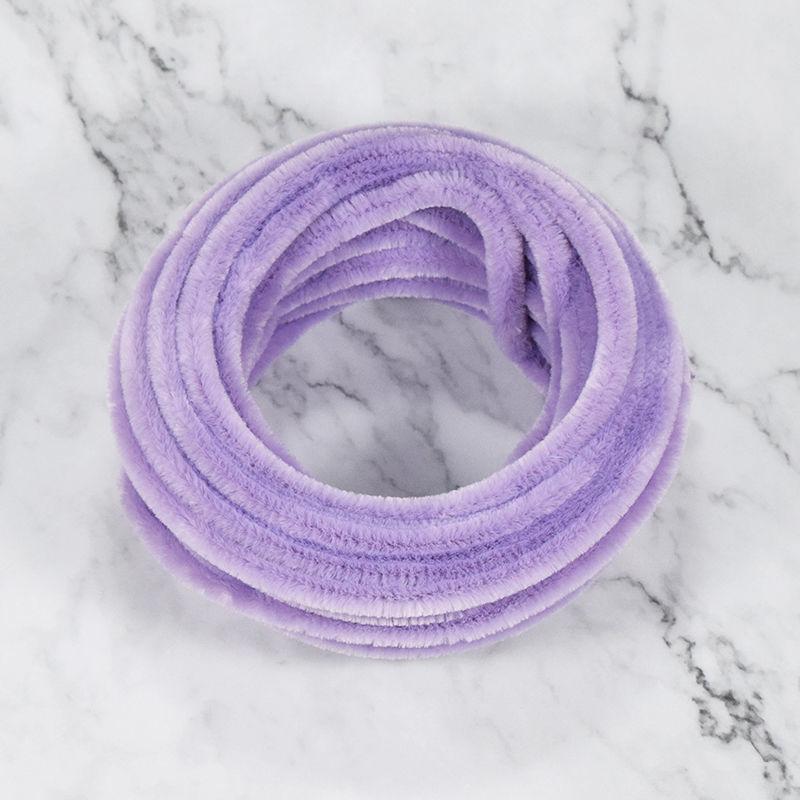 1,5 м бархатные цветы твист-палочка имитация бархата синели стебель полоса красочная мягкая бархатная твист-проволока