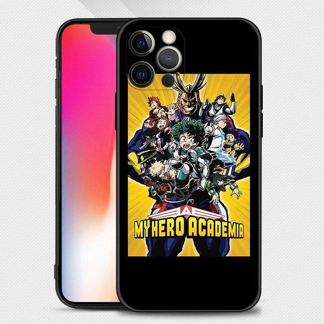 Чехол для телефона My Hero Academy для Iphone 14 13 12 11 Pro Max Mini Xs Max Xr X 7 8 Plus 6s, мягкий силиконовый чехол Fundas