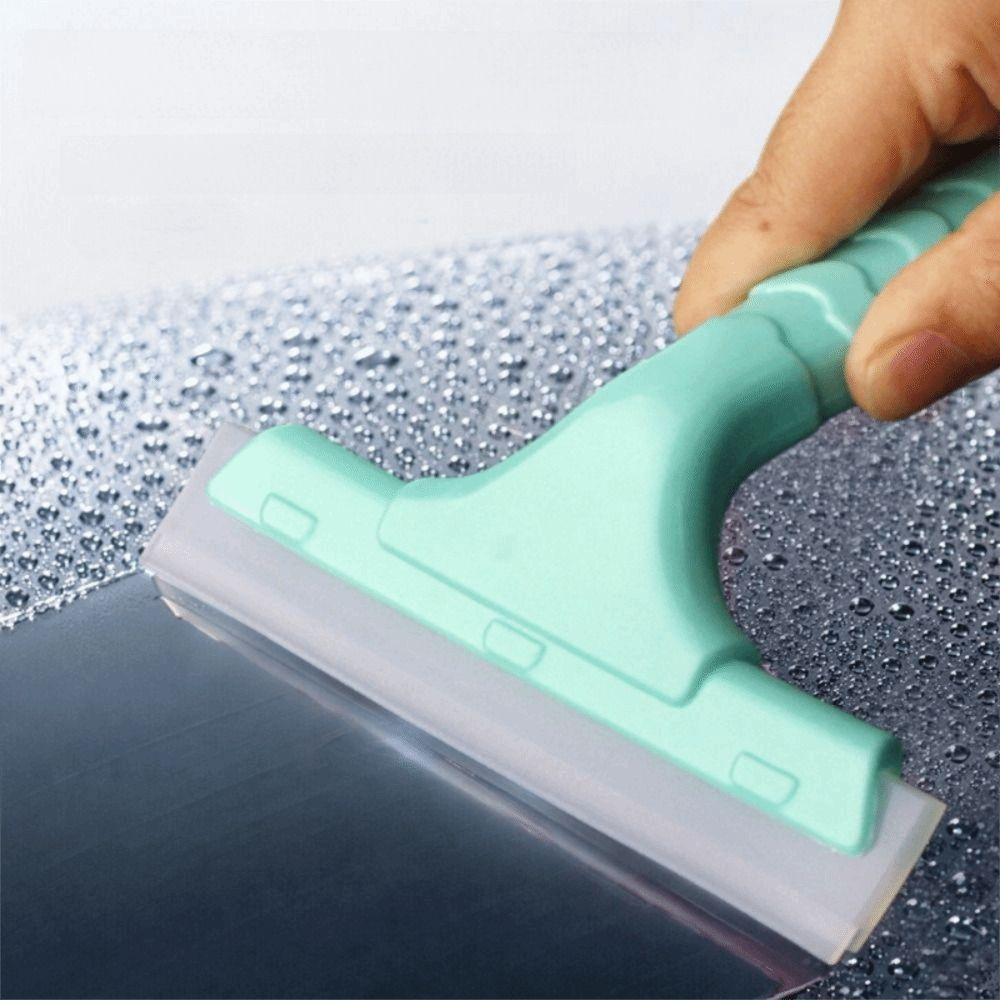 Flexible Head Silicone Scraper Lightweight Car Wrap Tool Windscreen Water Wiper Car Windshield