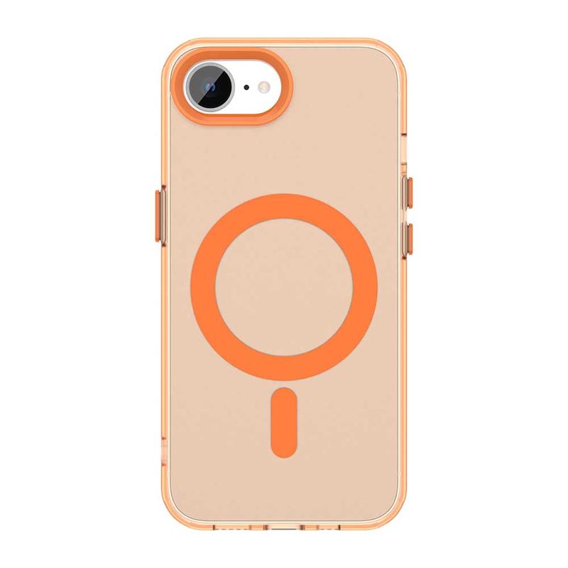 Для iPhone 16E чехол iPhone 16E Capas новый цветной ударопрочный беспроводной зарядный магнитный матовый Fundas iPhone 16E iPhone16e