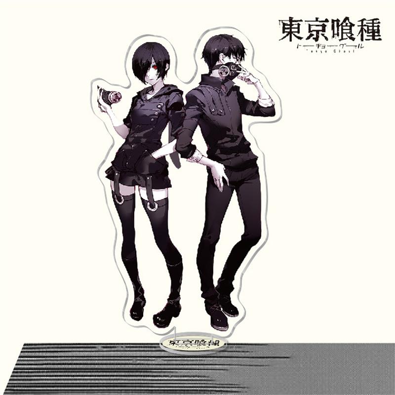 Anime Tokyo Ghoul Character Standing Model Plate Holder Desktop Decor Kaneki Ken Haise Sasak Acrylic Stand Model Toy