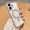 Роскошный магнитный прозрачный чехол для беспроводной зарядки Magsafe для iPhone 16 15 14 13 12 11 Pro Max 16 Plus 16e Ударопрочная бамперная крышка