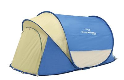Палатка Captain Stag Shiny Resort Pop-Up Shelter UV Blue UA-4 для кемпинга, 120 x 220 x 100см (4,9 x 8,9 x 3,9 дюйма)