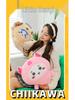 Chiikawa Capybara & Hachiware Usagi Plush Pillow - Kids' Birthday Gift