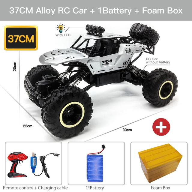 Новый 1:12/1:16 4WD Радиоуправляемый автомобиль со светодиодными фонарями Monster Truck 2,4G Радиоуправляемый автомобиль с дистанционным управлением Багги Внедорожные грузовики с управлением для мальчиков Игрушки для детей