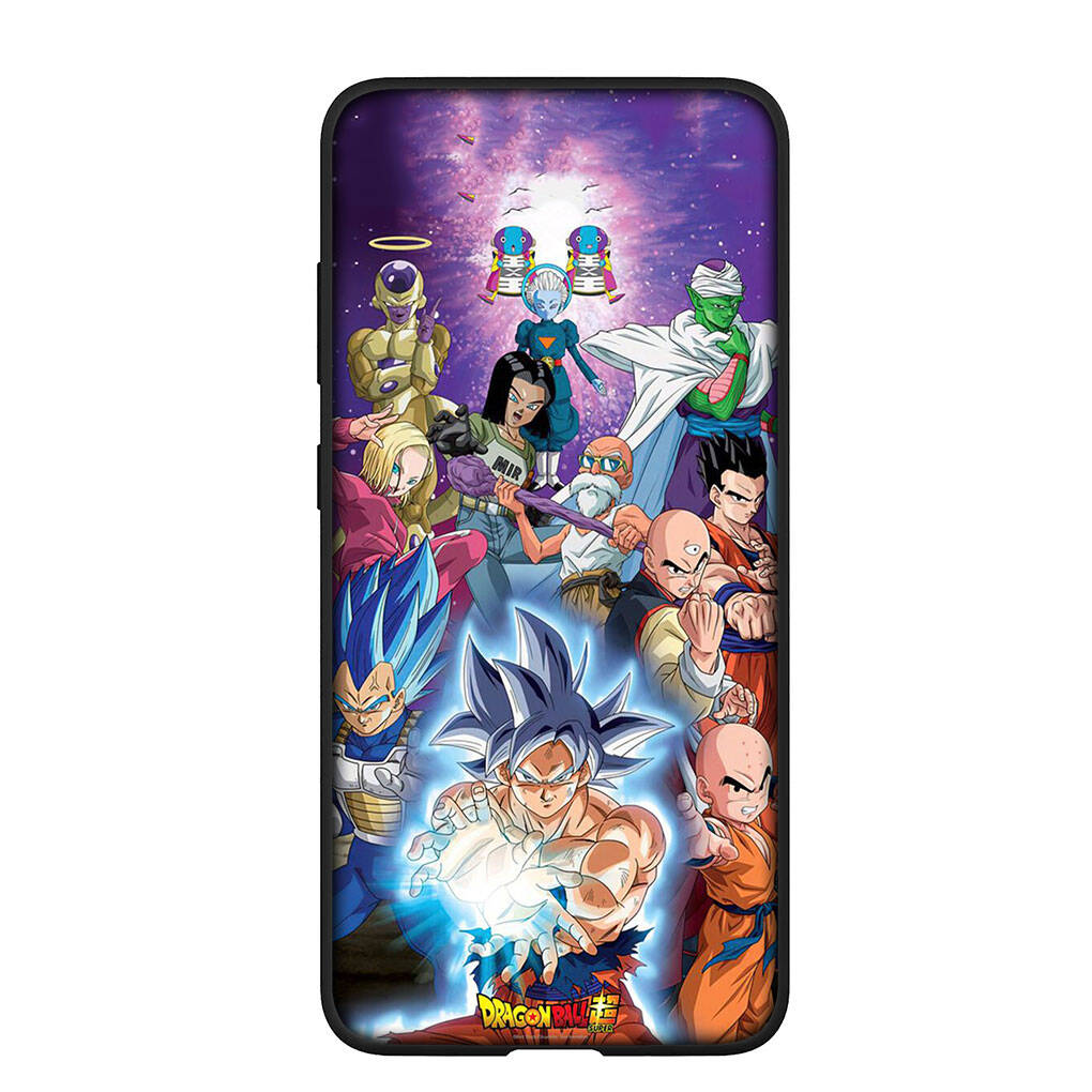 Phone Case for iPhone 17 15 16 Plus Xiaomi Poco X7 X6 F8 F7 M8 C85 C75 C71 Redmi Note 14 12 11 13 Pro Max A4 14C 13C 15C Beerus Dragon Gokus Ball Whis