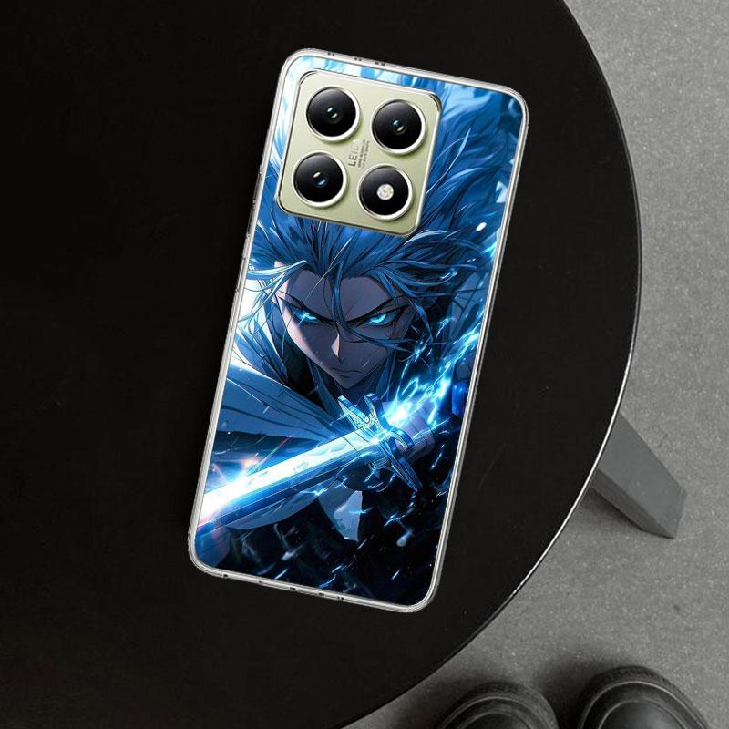 Чехол для телефона Bleach Хитсугая Тоширо для Xiaomi Redmi Note 15 14 13 12 11 Pro Plus 14S 12S 11S 11T 11E 10S 10 Индивидуальный