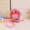 Сумка детская Labubu Капибара ПВХ с принтом животных и милым дизайном для школьного хранения