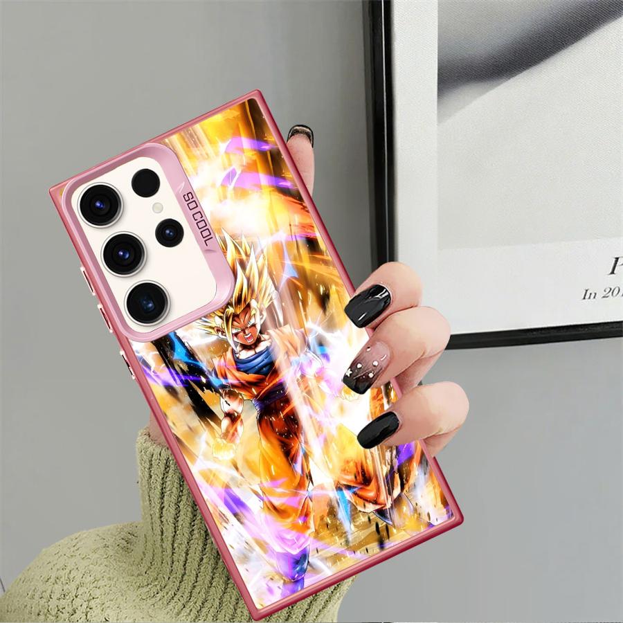 Крутой мультяшный чехол для телефона Dragon Ball Anime для Samsung Galaxy S21 S24 FE S20 FE Note 20 Ultra S25Plus S22 Ultra S24Ultra S23 S25
