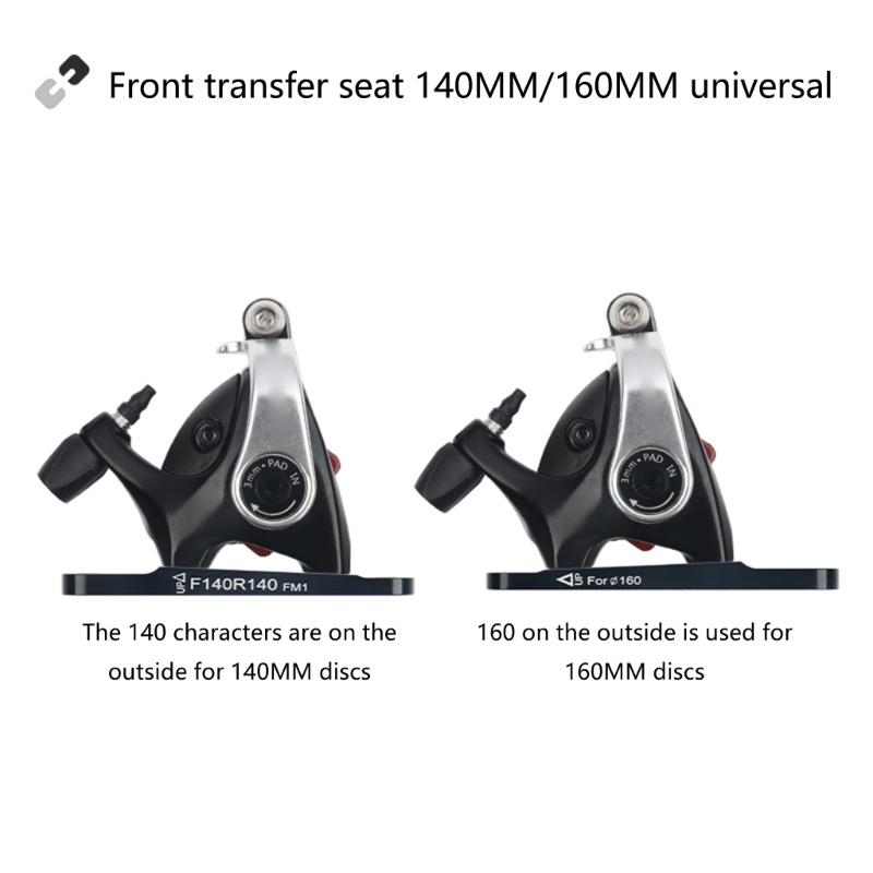 Cycling Caliper Mount Commuters Bike Brake Upgraded Bike Modification Adapter Bike Brake Enhancement