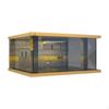 1/32 Diecast Car Display Case with Parking Lot,Scene Protection,1/32 Scenery Diorama Lot