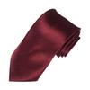 Solid Color Business Tie Formal Faux Silk Pointed Style Men Neckwear Business Trips Formal Event Necktie