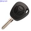 Jingyuqin 3 Buttons Replacement Car Key Shell For Lada Uncut Auto Blank Remote Key Case Cover Fob Priora Kalina