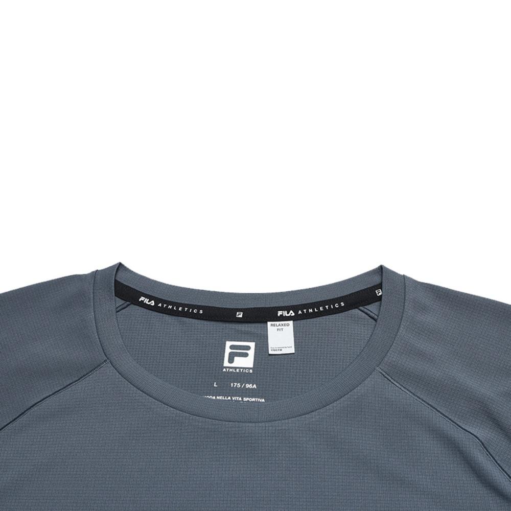 Fila Мужская футболка для фитнеса Шариковая Чернильно-серая A11M621108FDY
