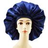 Шелковый спальный колпак большого размера, ночная шапка, атласный головной убор для ухода за вьющимися волосами, женский уход за красотой