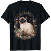 Сиамская кошка Коттеджкор Футболка для мужчин женщин детей