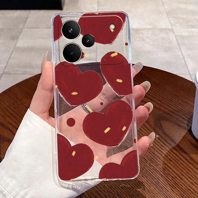 Чехол для Realme P4 / Realme P4 Pro Fundas Мягкий ТПУ Задняя крышка Realme P3 Чехлы Прозрачный Силикон Милый Кот Кролик Защитный чехол