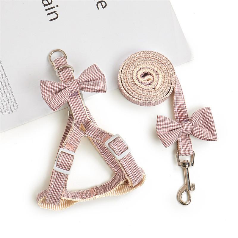 Adjustable Anti-Escape Dog Harness Leash Set Small Cats Dogs Outdoor Walking Pet Supplies