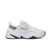 Женские M2K Tekno 'Белый Серый' (женские размеры) Белые / Серо-черные массивные кроссовки BQ3378 100
